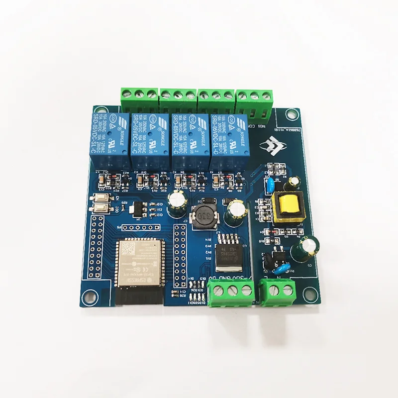 AC/DC Power Supply ESP32 WiFi Bluetooth BLE 4-way Relay Module ESP32-WROOM Development Board