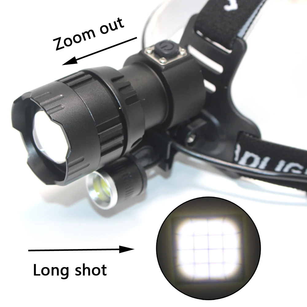 XHP199 16-ядерный мощный светодиодный налобный фонарь USB перезаряжаемый фонарик уличный водонепроницаемый масштабируемый фонарь 18650 фара