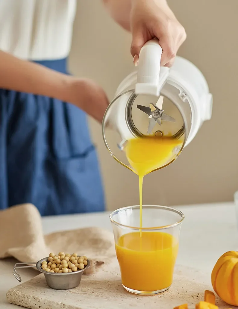 220V OLAYKS Small Magic Bean Blender Automatic Soymilk Maker Juice Extractor Quiet New Model LYH