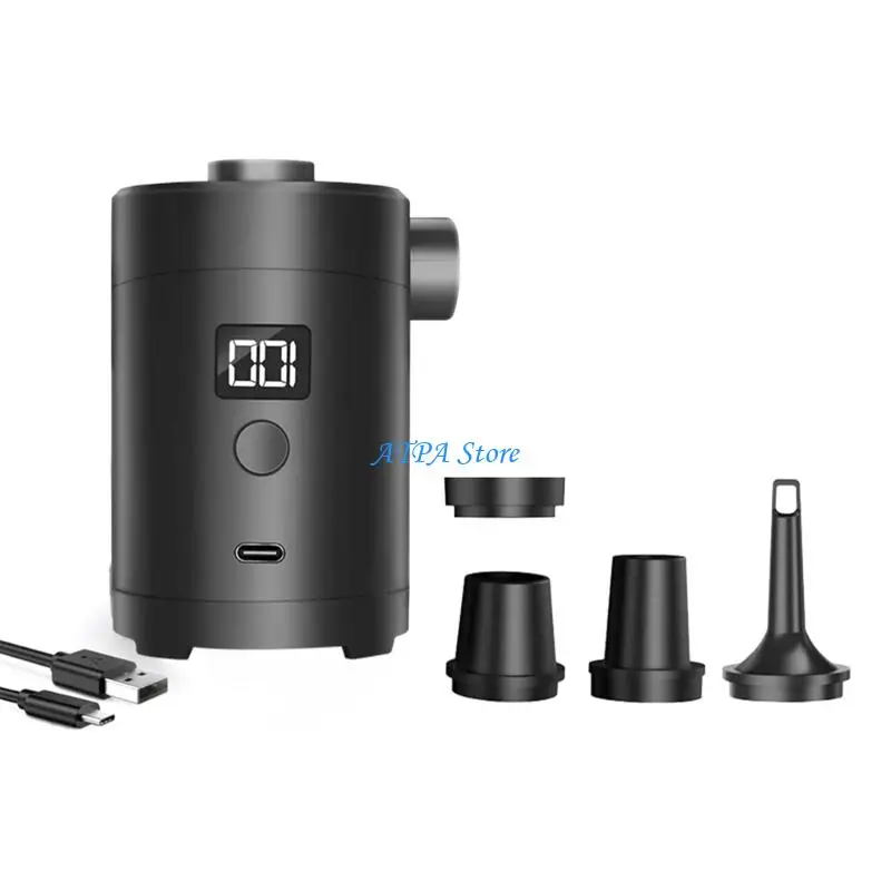 

U13C Electric Air Pumps Portable Design Real Time Battery Monitoring High Speed