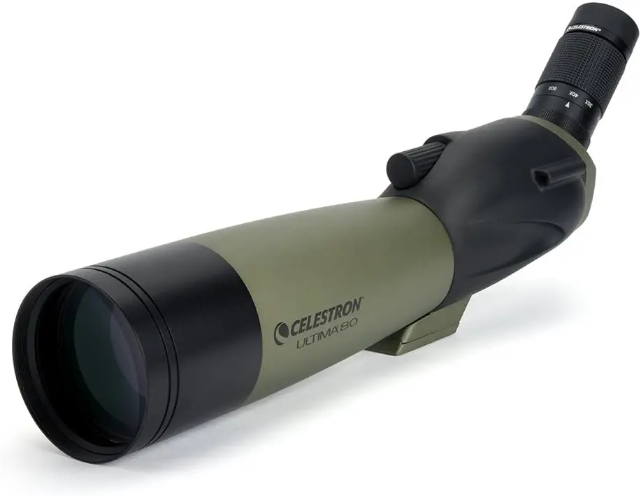 

Celestron Ultima 80A/80B Spotting Scope 20~ 60x80mm Zoom Eyepiece Multi Coated Bak-4 Optics for Bird Watching Wildlife