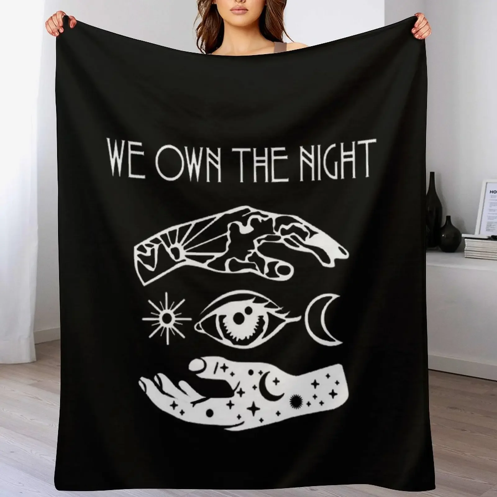 Dance Gavin Dance merch - WE OWN THE NIGHT- Dance Gavin Throw Blanket Shaggy Furry Soft Blanket for Bedroom Living Room