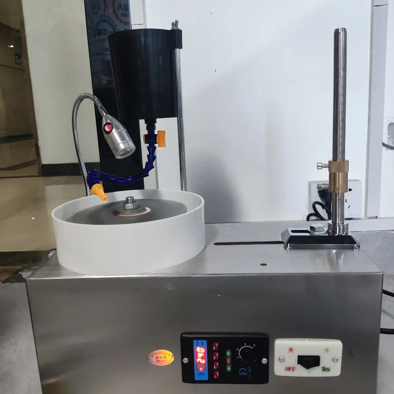 High Performance Electric Surface Polishing Facial Machine Jewelry Gem Benchtop Grinder Angle Grinding