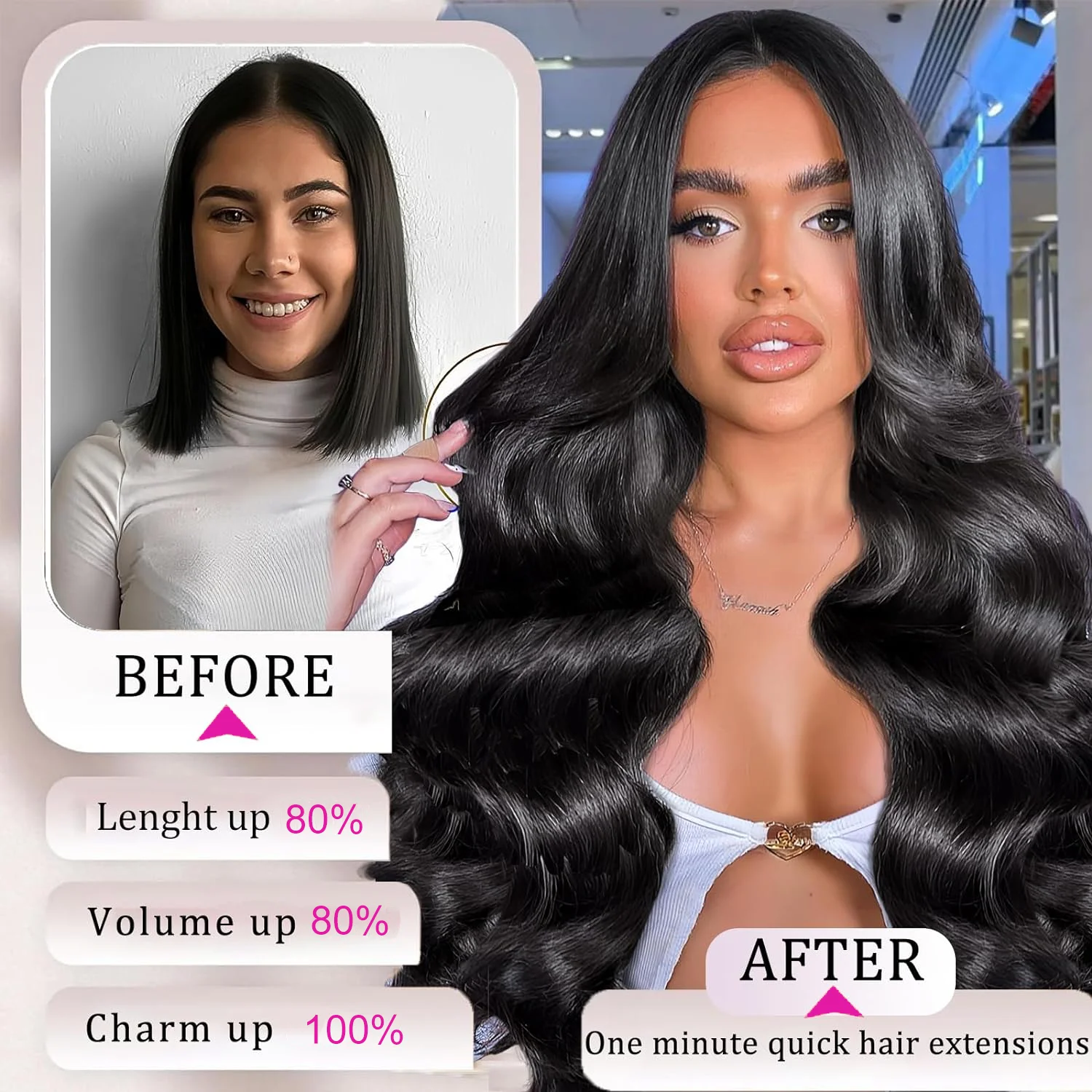 Echte Natuurlijke Rechte Clip In Hair Extensions 120G 8 Stuks 100% Menselijk Haar Naadloze Onverwerkte Volledige Hoofd Braziliaanse Maagdelijke Haar