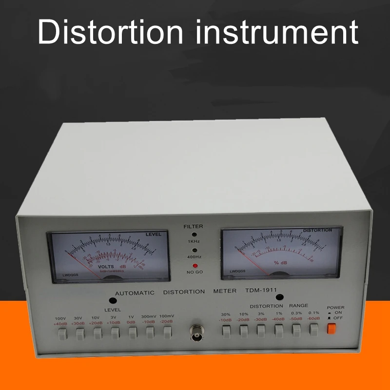 

TDM-1911 Automatic distortion tester seven ranges Distortion meter 100mV~100V