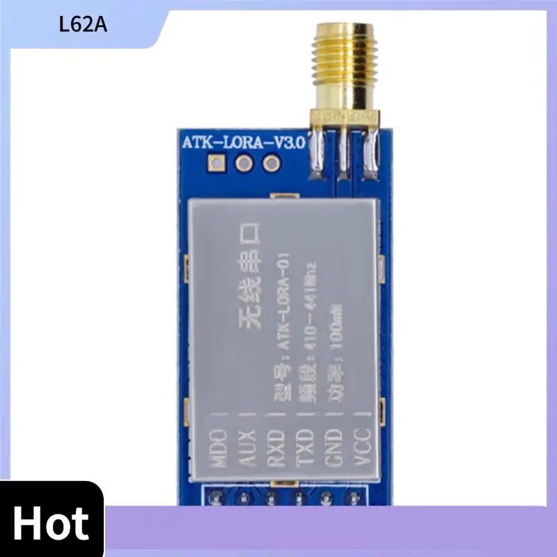 

L62A 2X ATK-LORA-01 Модуль LORA Модуль беспроводной последовательной связи SX1278 Беспроводной модуль 3000M