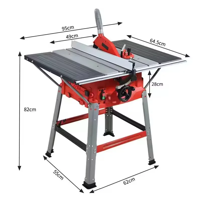 IndustrialGrade Steel Push Table Saw for Bench Work Used Based on Radio Sowing Table with Core Bearing Components