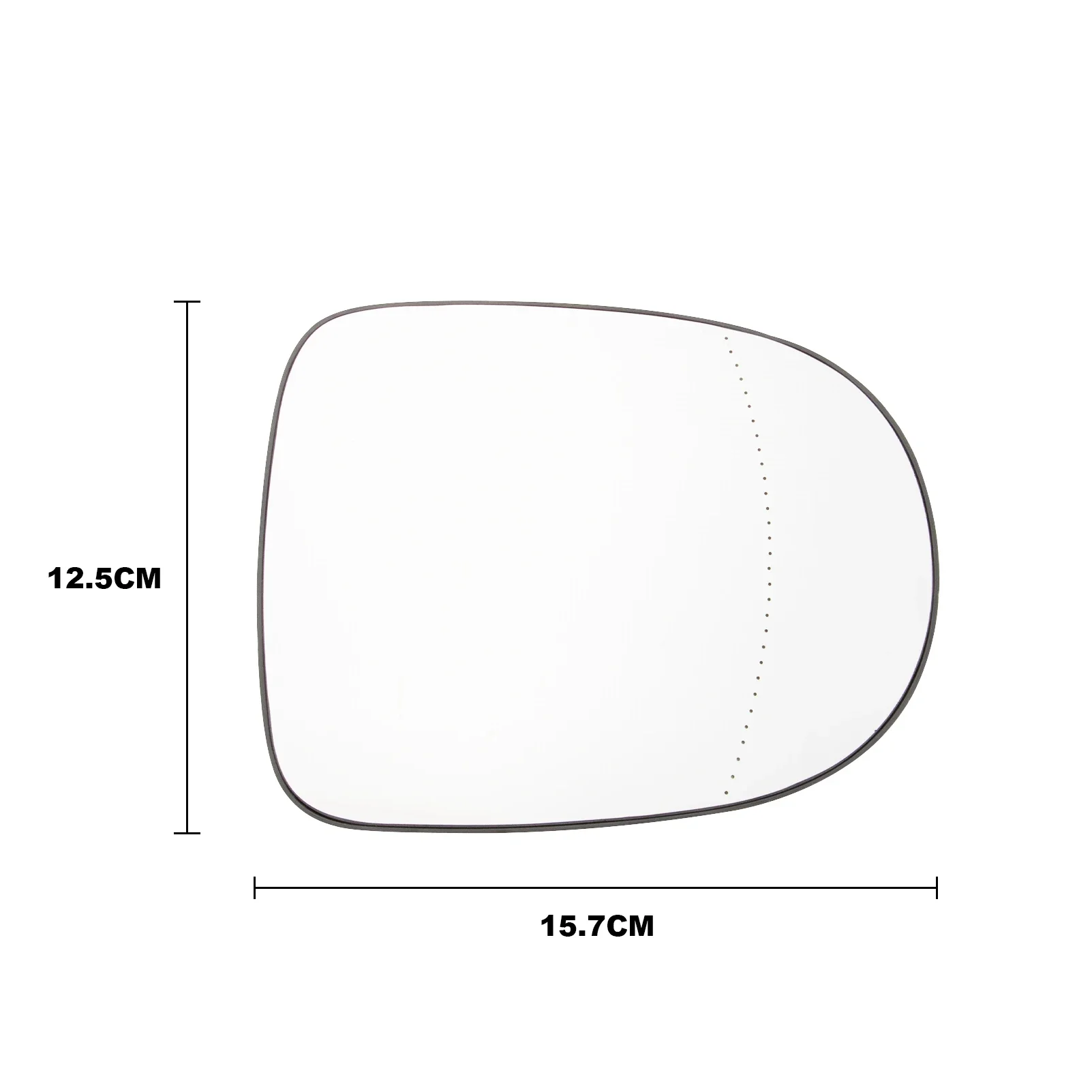 Verre De Rétroviseur Droit Chauffant Ruolin - Rétroviseur Extérieur Voiture Compatible Clio 3 2005-2009, Megane 2 2002-2008, Scenic 2 2003-2009