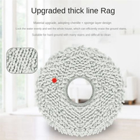 A75T 7PCS For Proscenic M9 Robot Vacuum Cleaner Replacement Spare Parts Main Side Brush Hepa Filter Mop Cloth Dust Bag