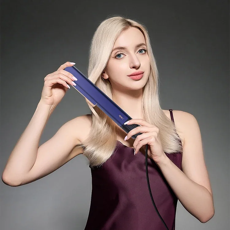 plancha de cabello 2 In 1 Professional Ionic Flat Iron Hair Straightener Ulelay OEM Duet Style wet to dry Air Straighteners