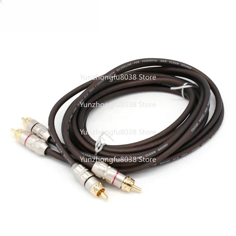 

Аудио-видео кабель RCA, высококачественный автомобильный аудиокабель 1/2/3/5 м для дома и автомобиля