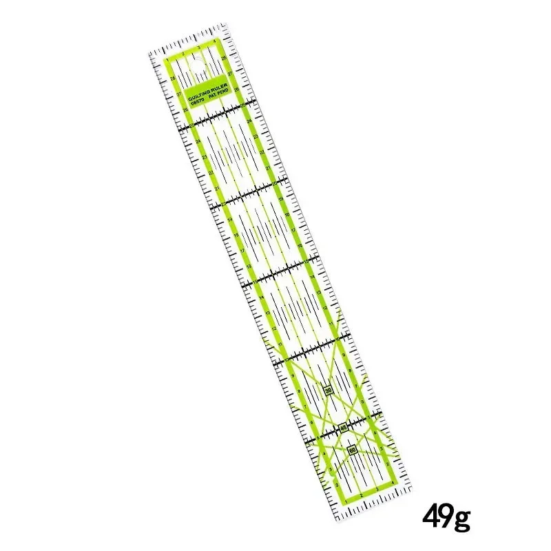 パッチワーク縫製定規、キルティング定規、布切断、描画定規、テーラー縫製アクセサリー、DIY測定ツール、1個