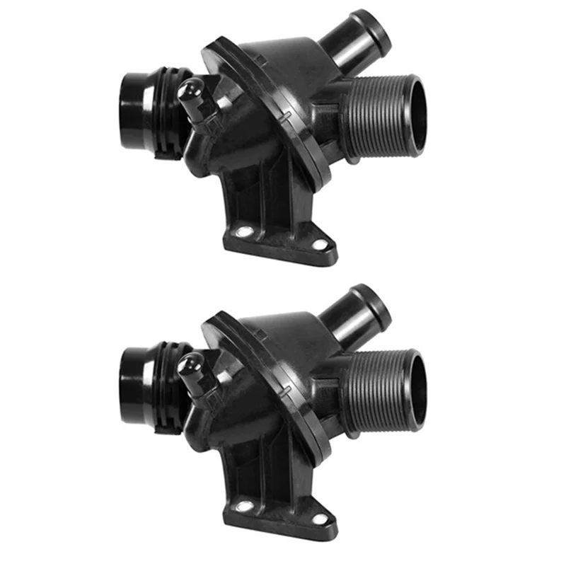 

2Pcs Thermostat Assembly For BMW F20 F30 F10 X1 X3 X4 X5 125I 320I 328I 520I 528I N20 Parts 11538635689 11538648791