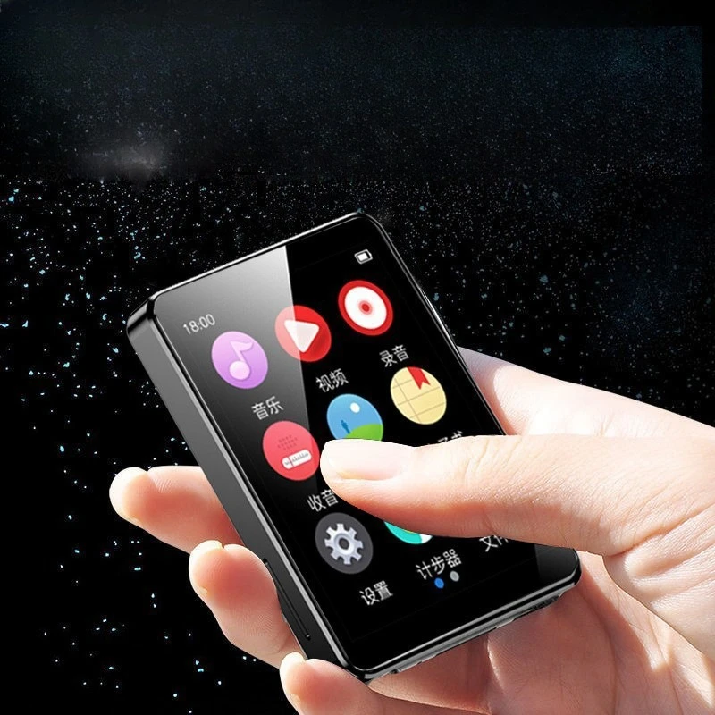 

Bluetooth MP3/MP4 Metal Student Edition Walkman Lossless Music Player External Recording