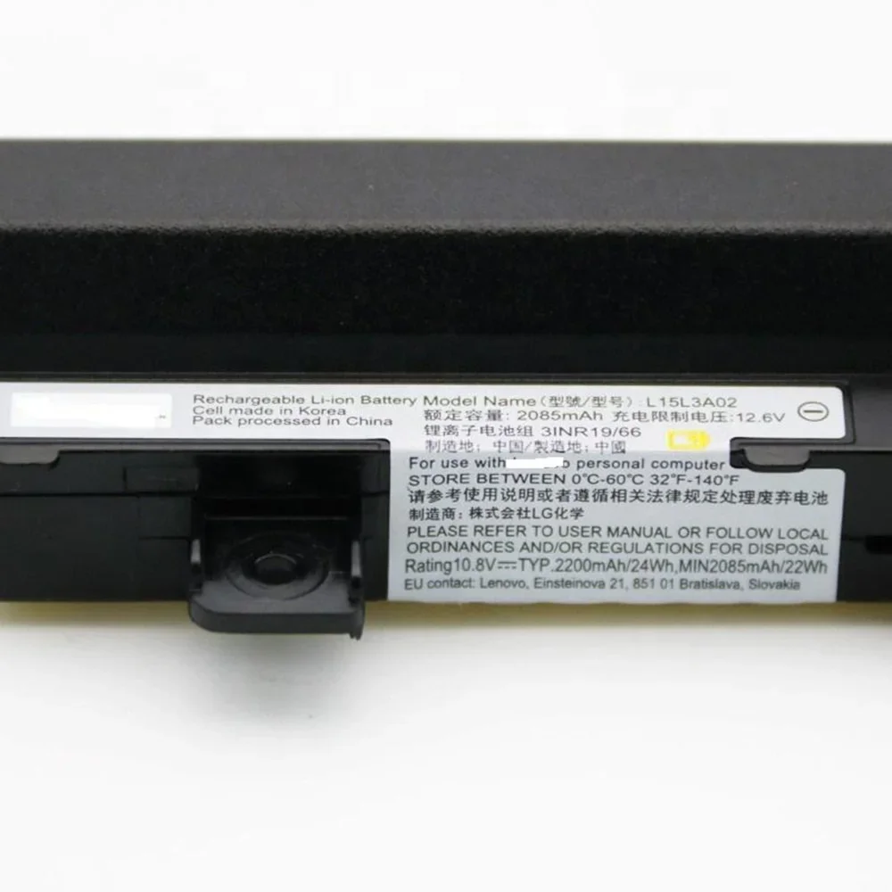 L15L3A02 10.8V 24Wh Original Laptop Battery for Lenovo IdeaPad V110-15AST 15IAP V310-15ISK L15S3A01 L15S4A02