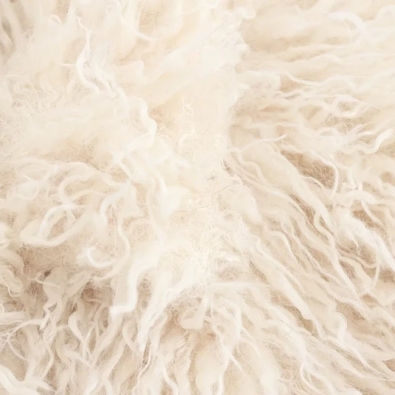 Chaquetas de piel sintética con solapa, chaqueta peluda corta blanca de lana sintética lisa, abrigo de felpa esponjoso 2025, Tops elegantes informales gruesos y cálidos de lujo