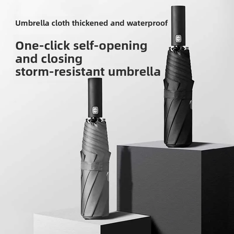 

Автоматический складной зонт, двойного назначения для солнечных и дождливых дней, защита от ультрафиолета, зонт от солнца