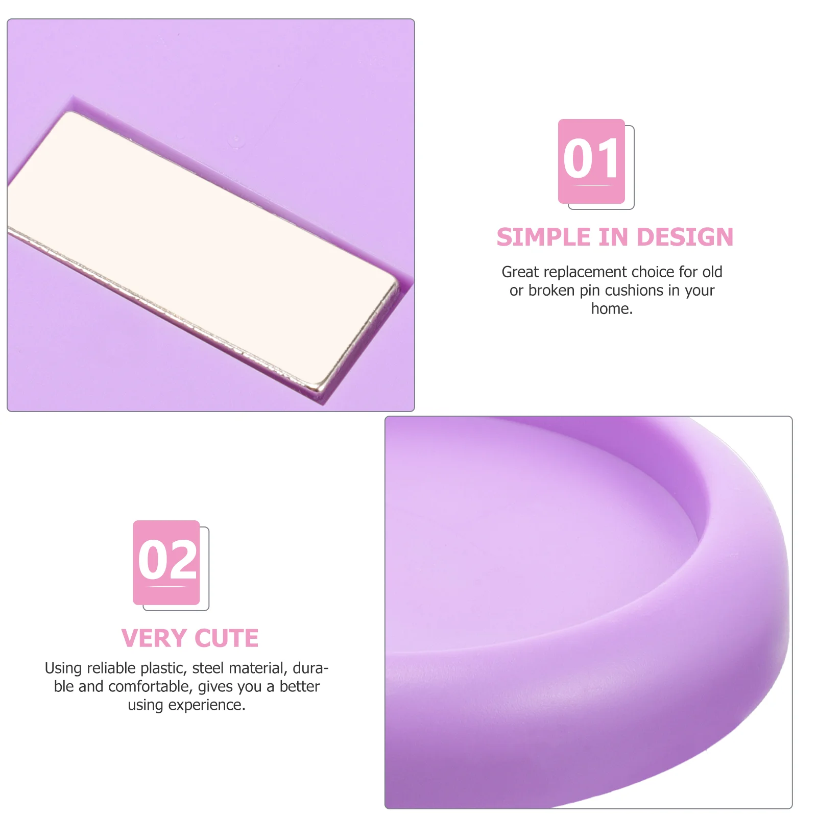 Magnetic Needle Box Sewing Desk Pins Accessories Minder Embroidery Storage Magnets Holder for Force Tool Keeper