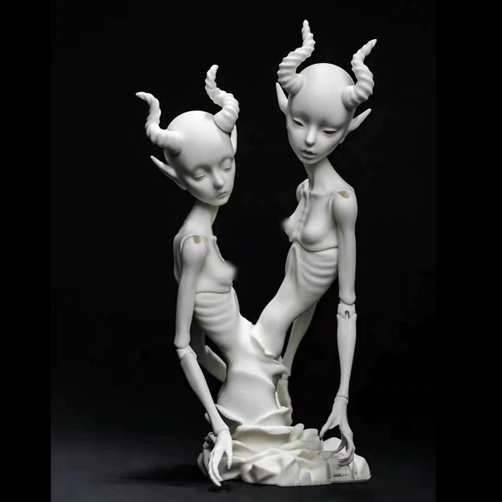 

Новая 1/4 BJD нагрудная подставка для куклы из смолы 1/4 BJD с двойной головкой DIY аксессуары для кукол игрушки для кукол подарки ﻿