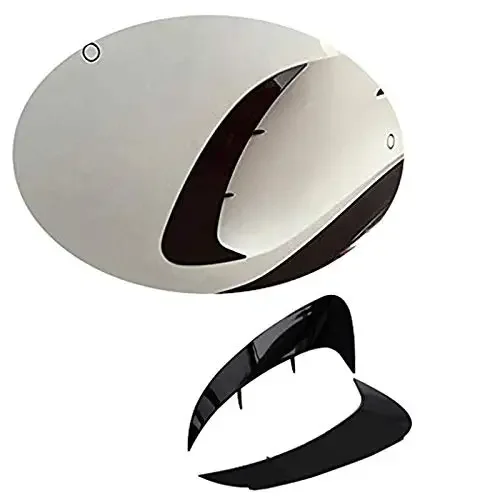 

Автомобильный глянцевый черный задний бампер, плавники, сплиттер, спойлер, спойлер заднего бампера, вентиляционное отверстие, крышка для Ben A-Class A180L A200L 2019