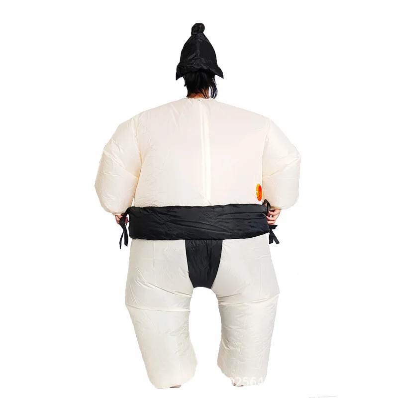 Fat Man Sumo Wrestling Inflatable Costumes Game Competition Halloween Party Cosplay Costume Funny Props - view 4