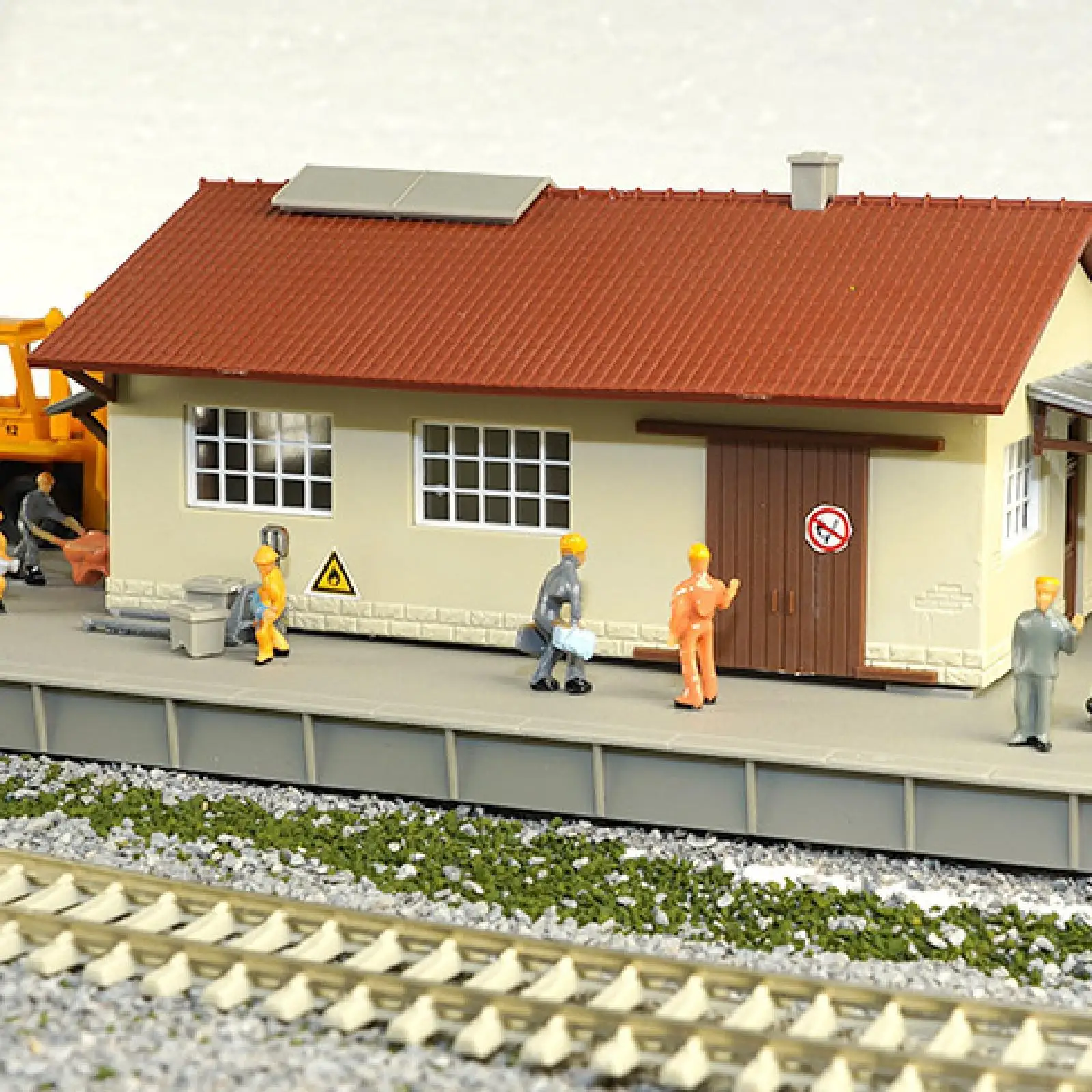 Model Train Track Multifunctional Versatile Curved DIY Scene Game Gift 1:87