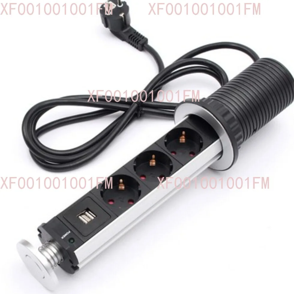 

USB socket, European standard, office hidden desktop socket, vertical socket, European standard desktop socket