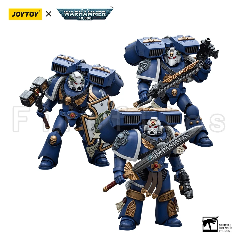 

1/18 JOYTOY Action Figure (3PCS/SET) 40K Ultra Vanguard Veteran Anime Model Toy Free Shipping