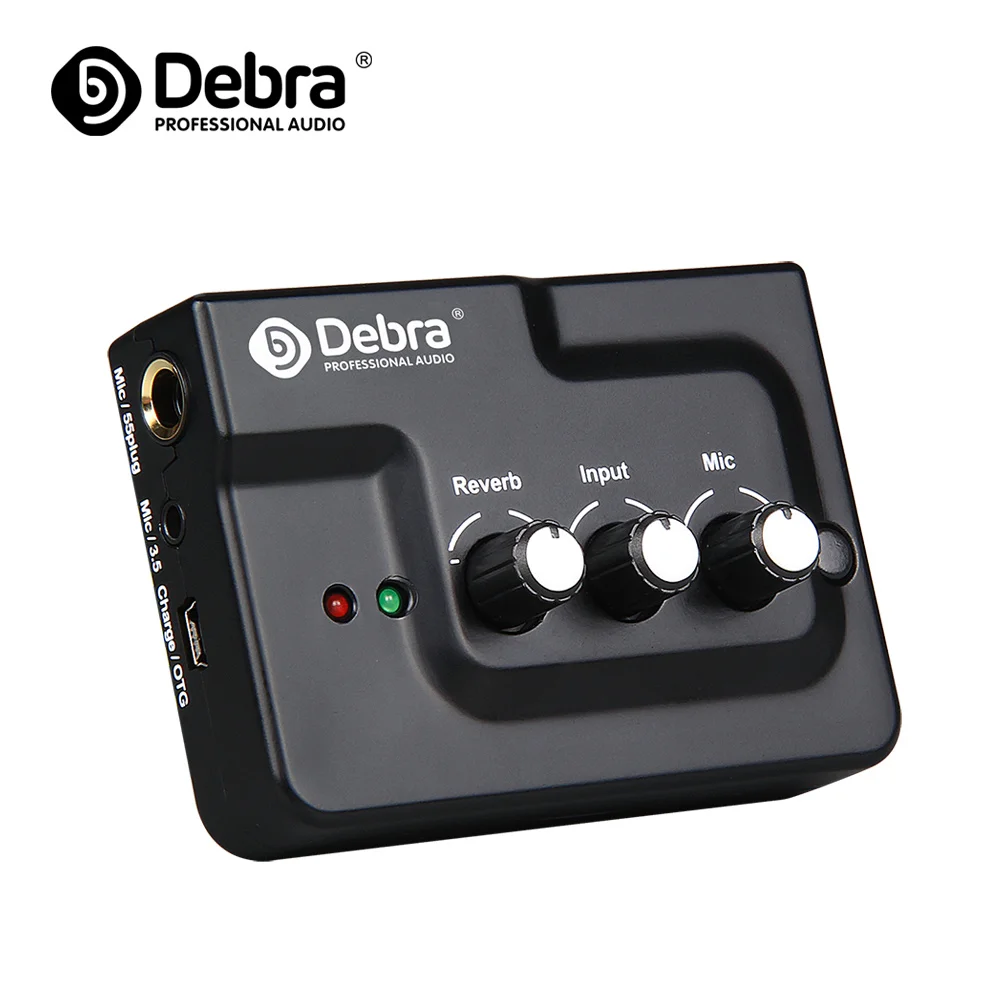 Mini scheda audio live K3000, effetto riverbero DSP, regolazione riverbero, adatta per miscelazione, webcasting, karaoke, prestazioni di banda