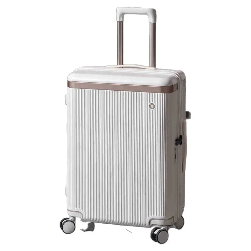 

Suitcase, female and male students zipper suitcase, universal wheel 20 boarding password leather case.