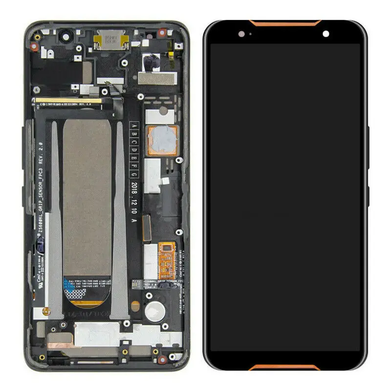 For Asus ROG phone Zs600kl z01QD LCD Display Touch Screen Digitizer Assembly Replacement Spare Parts