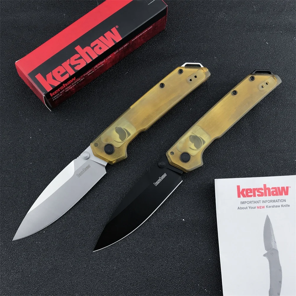 KS 2038 Folding Knife High Quality D2 Blade Aluminum Handle Tactical Pocket Knife Outdoor EDC Survival Hunting Camping Tools