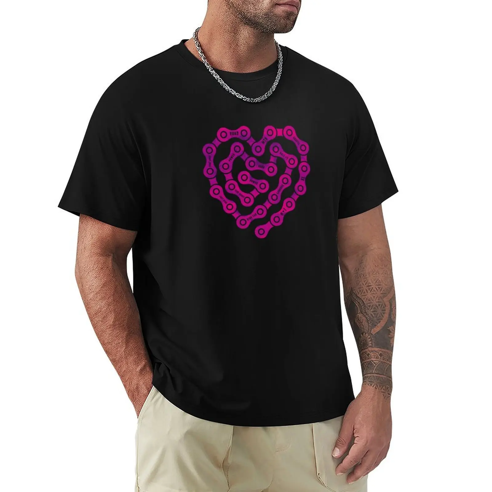 

Love Links T-Shirt Street Fashion Casual Tee Shirt