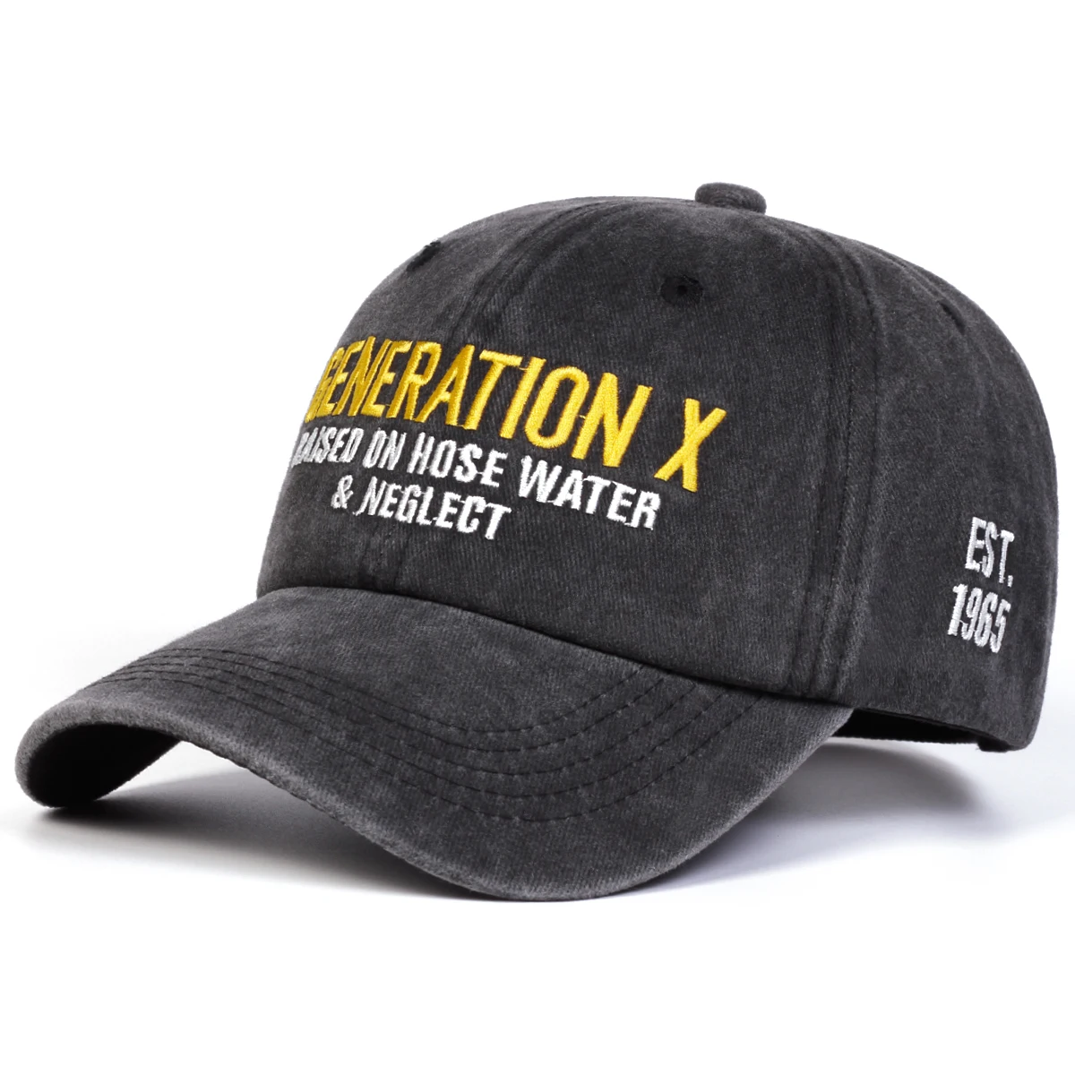 Unisex GENERATION X Letter Embroidery Baseball Caps Spring Autumn Outdoor Adjustable Casual Hats Sunscreen Hat Sports Cap