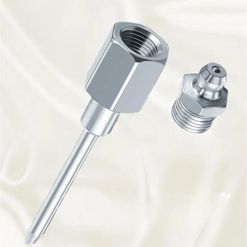 1pc Needle Type Grease Nozzle for Precision Lubrication Narrow Pointed Accessory