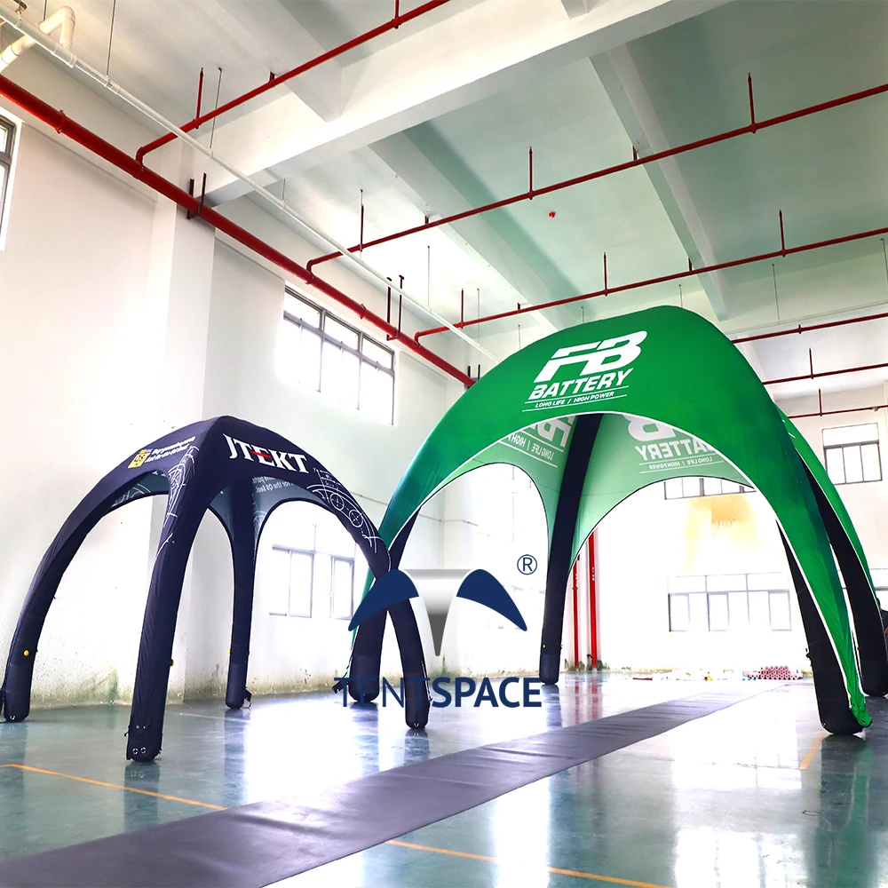 Custom Logo 4M Inflatable Gazebo Tent For Outdoor Promotion Event Free Design Sports Event Inflatables For Marathon