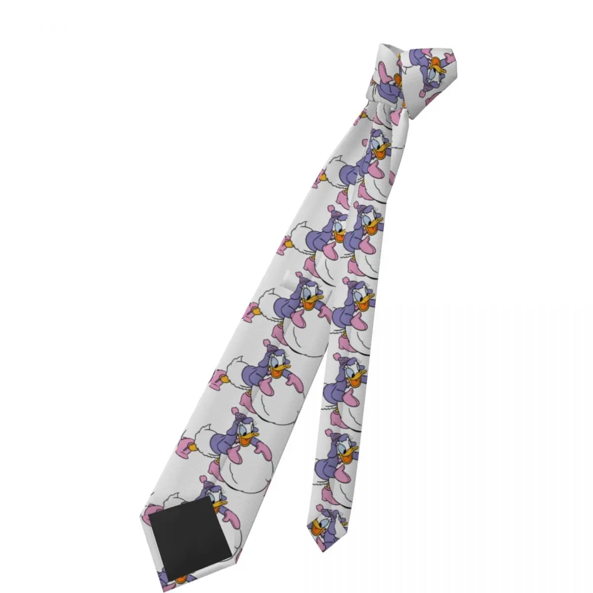 เนคไทลายโดนัลด์ดั๊ก ลายดอกเดซี่ ลายสโนว์บอลลิ่ง สำหรับคริสต์มาส เนคไทผู้ชาย ผู้หญิง เนคไทผู้ชายทรงสลิม แคบ อุปกรณ์เสริม ผ้าพันคอ งานแต่งงาน ธุรกิจ