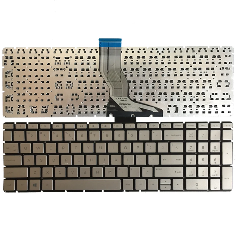 US laptop keyboard for HP 15-bs053od 15-bs033cl 15-bs0xx 15-BS020WM with Palmrest Upper Cover