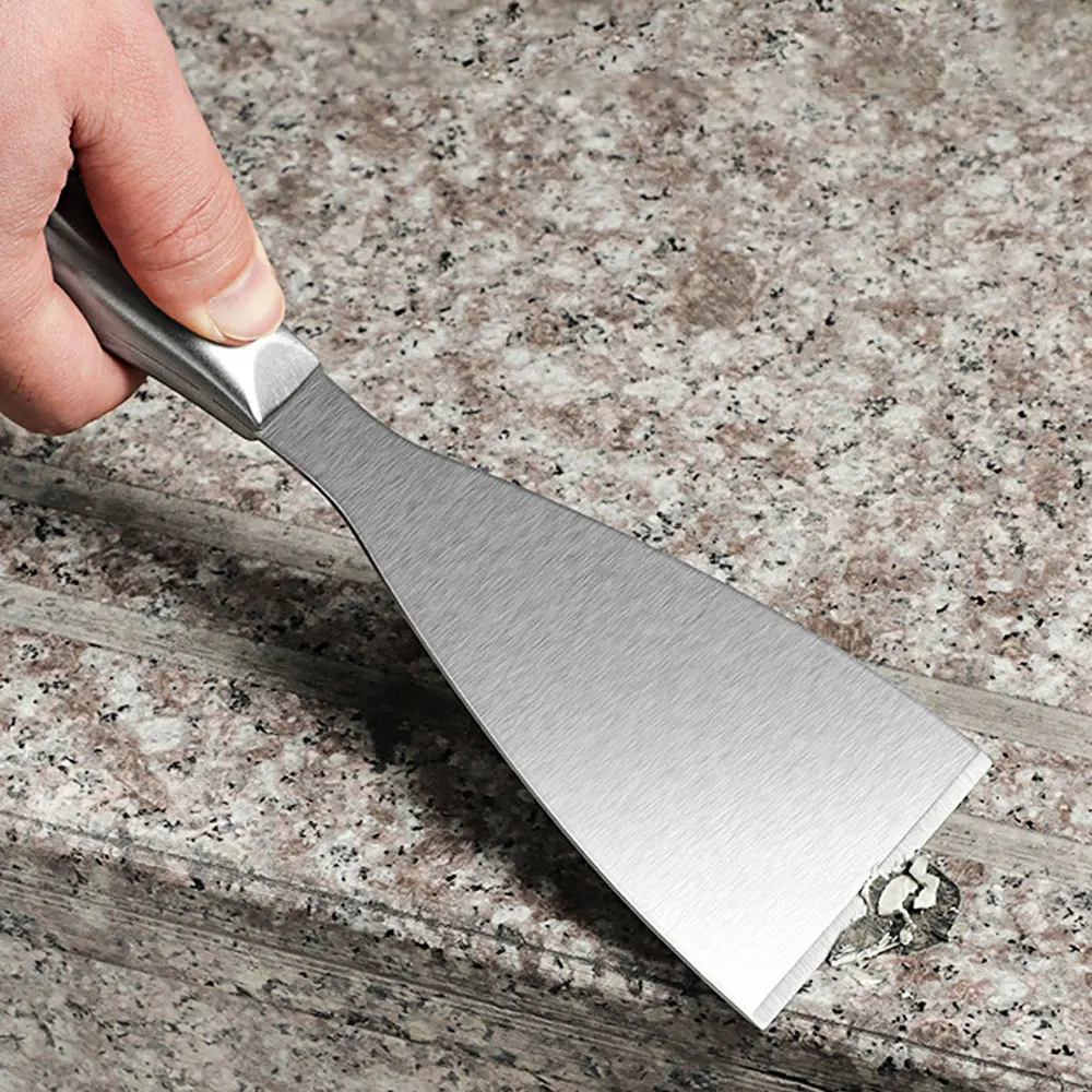 2/3/4/5 بوصة الفولاذ المقاوم للصدأ سكينة معجون مكشطة مجرفة أدوات الطلاء أدوات البناء التنظيف الصناعي المنزلي #1