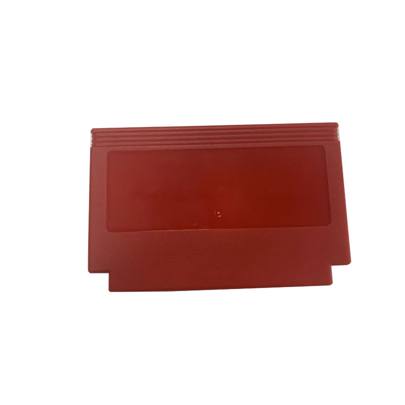 Game Cartridge Replacement Plastic Shell for konami 8bit Game Card for FC Transparent red color Japan version