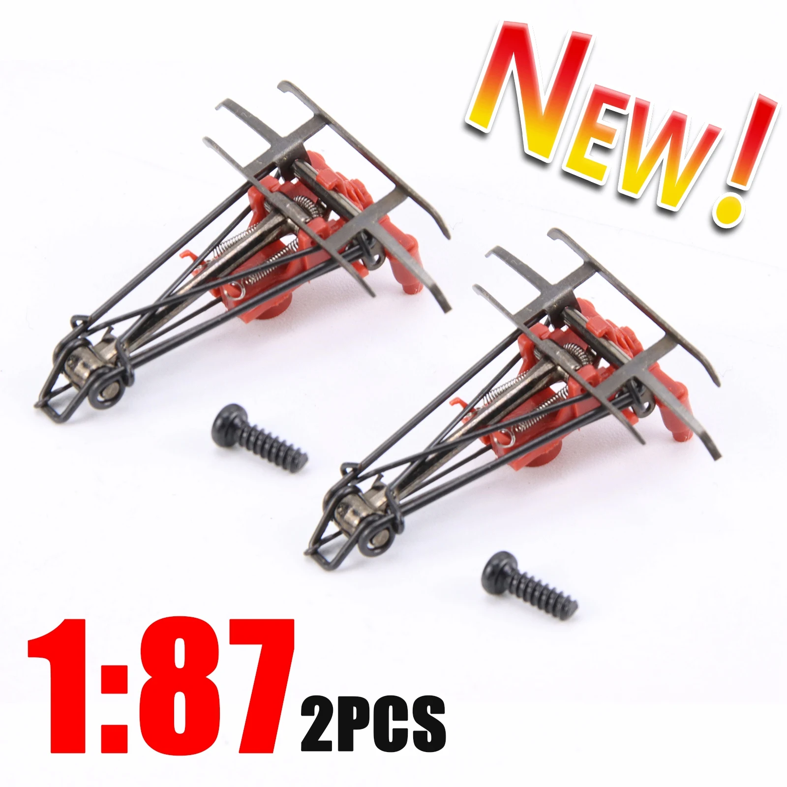 

2PCS DIY 1:87 HO Scale Train Electric Traction Pantograph Train Arm Bow for bachmann Model