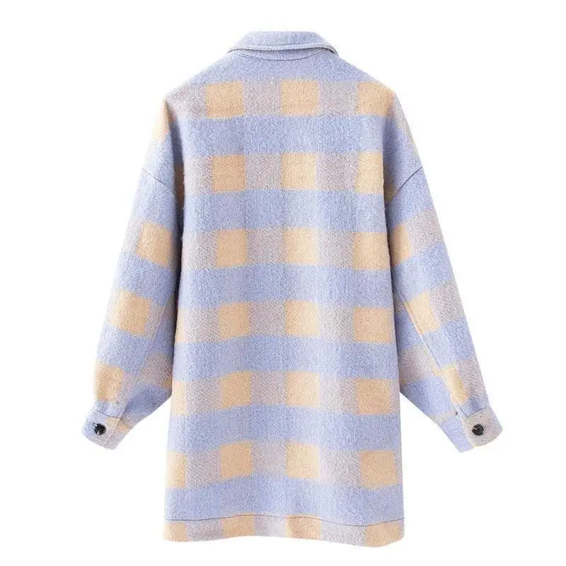 سترة قميص نسائية للخريف والشتاء بتصميم كاجوال للتخسيس بتصميم متعدد الاستخدامات