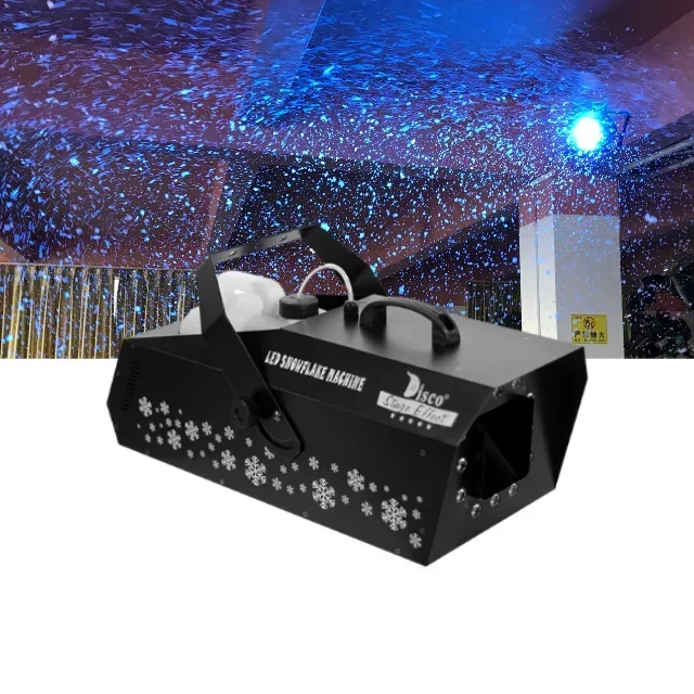 LED Snow machine for stage Christmas tree decoration snowman party new year