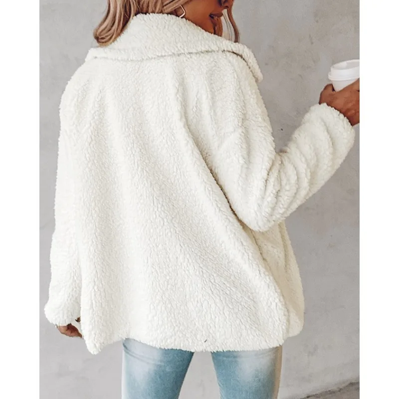 New Women Fashion Long Sleeve Leopard Patchwork Coat Jackets Ladies Casual Short Design Retro Outerwear Tops