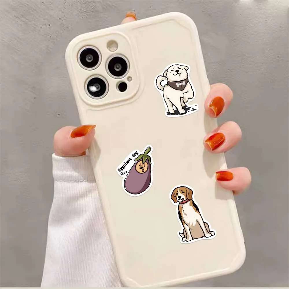 Pegatinas de dibujos animados para niños y niñas, calcomanías impermeables para reuniones de cachorros, DIY, teléfono, portátil, papelería, motocicleta, Kawaii, 50 piezas