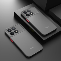 On For Xiaomi Redmi Note 13 Pro 4G Case Cover Mi Little Poko Poco X6 5G Coque Funda Matte Translucent Hard PC Protective Bumper