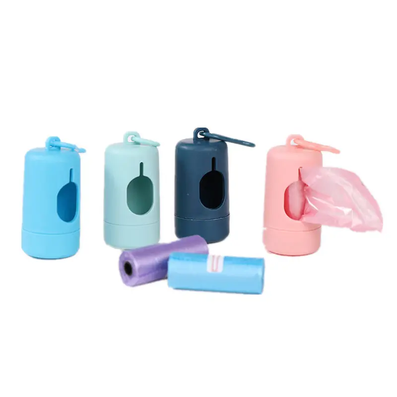 1pc Personality Design Poop Bag Dispenser Pet Dog Waste Bag Holder Plastic Garbage Dispenser Carrier Case Disposal Dog Supplies