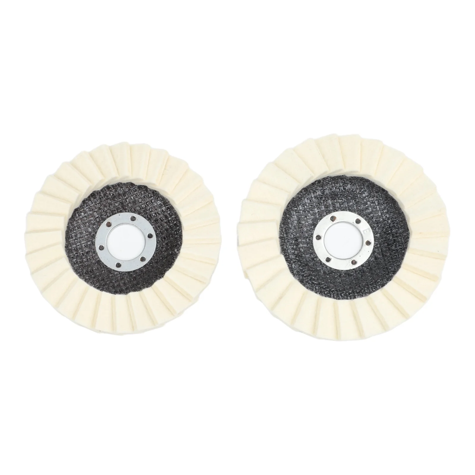 Disque à lamelles de 22 mm avec trou central pour le polissage des surfaces métalliques et non métalliques, y compris l'acier inoxydable, le cuivre, l'aluminium et le verre.