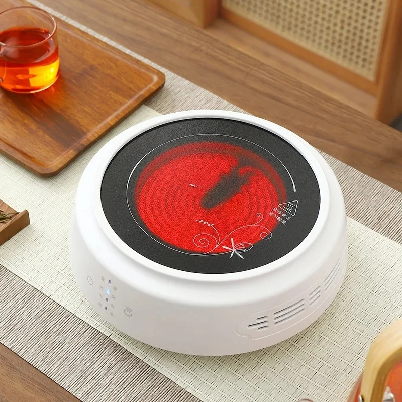 

Электрическая керамическая плита 1500 Вт, домашняя чайная плита, офисная чайная плита, электрическая нагревательная пластина, подходит для чая/кофе, автоматическое сохранение тепла