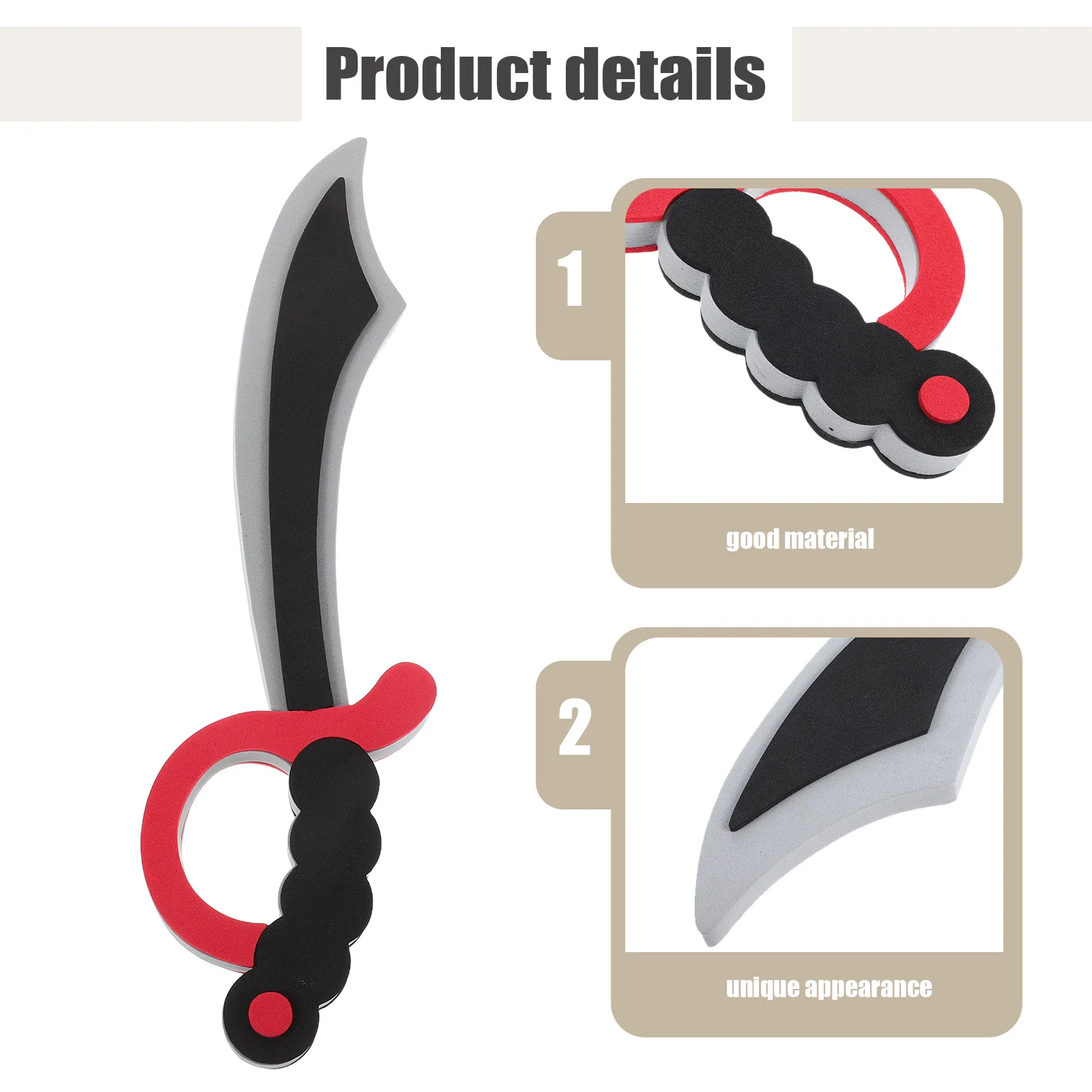 الأطفال إيفا زي السيف لينة خفيفة الوزن فنون الدفاع عن النفس ممارسة لعب السيف الاطفال هالوين دور اللعب القراصنة فارس التبعي